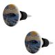 2 Pieces The Starry Night Multicolor Flat Wine Bottle Stopper